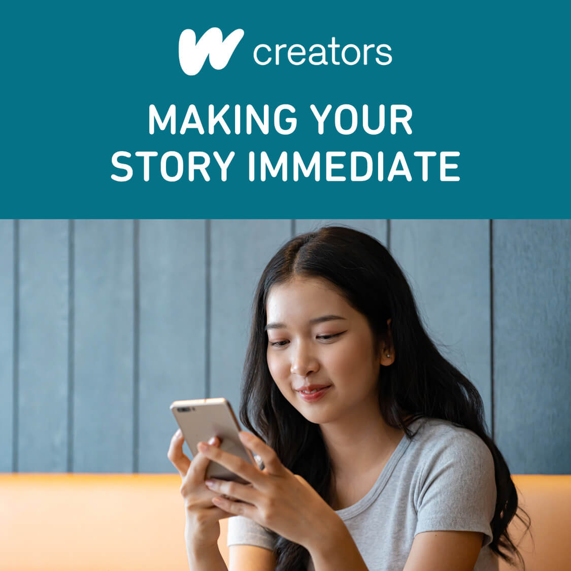 Hook: Make your story immediate