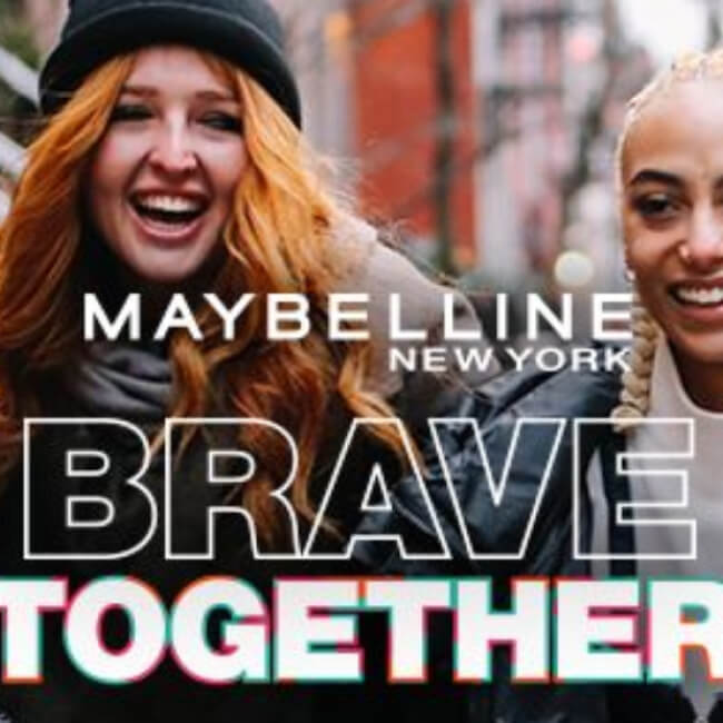 Image of the Maybelline Brave Together contest